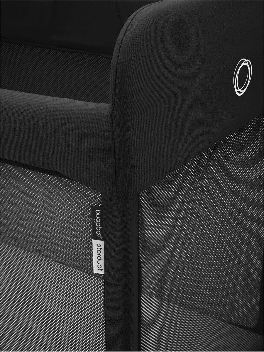 Bugaboo Stardust Travel Cot – Black | Pop-Up Folding Cot with Bassinet & Mattress Bugaboo Mama's Joy