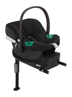 CYBEX Aton B2 i-Size Car Seat Carrier + ISOFIX Base One Volcano Black-Black Cybex Mama's Joy