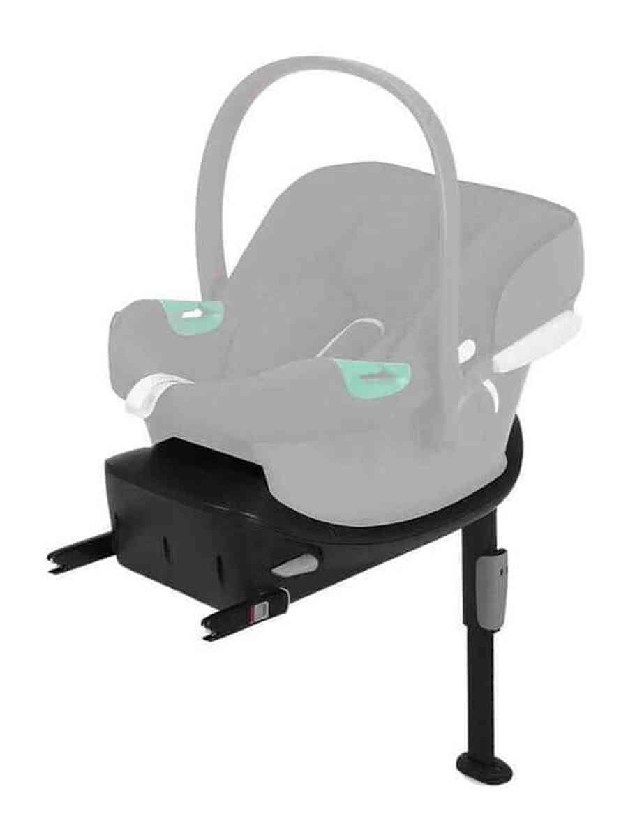 CYBEX Aton B2 i-Size Car Seat Carrier + ISOFIX Base One Volcano Black-Black Cybex Mama's Joy