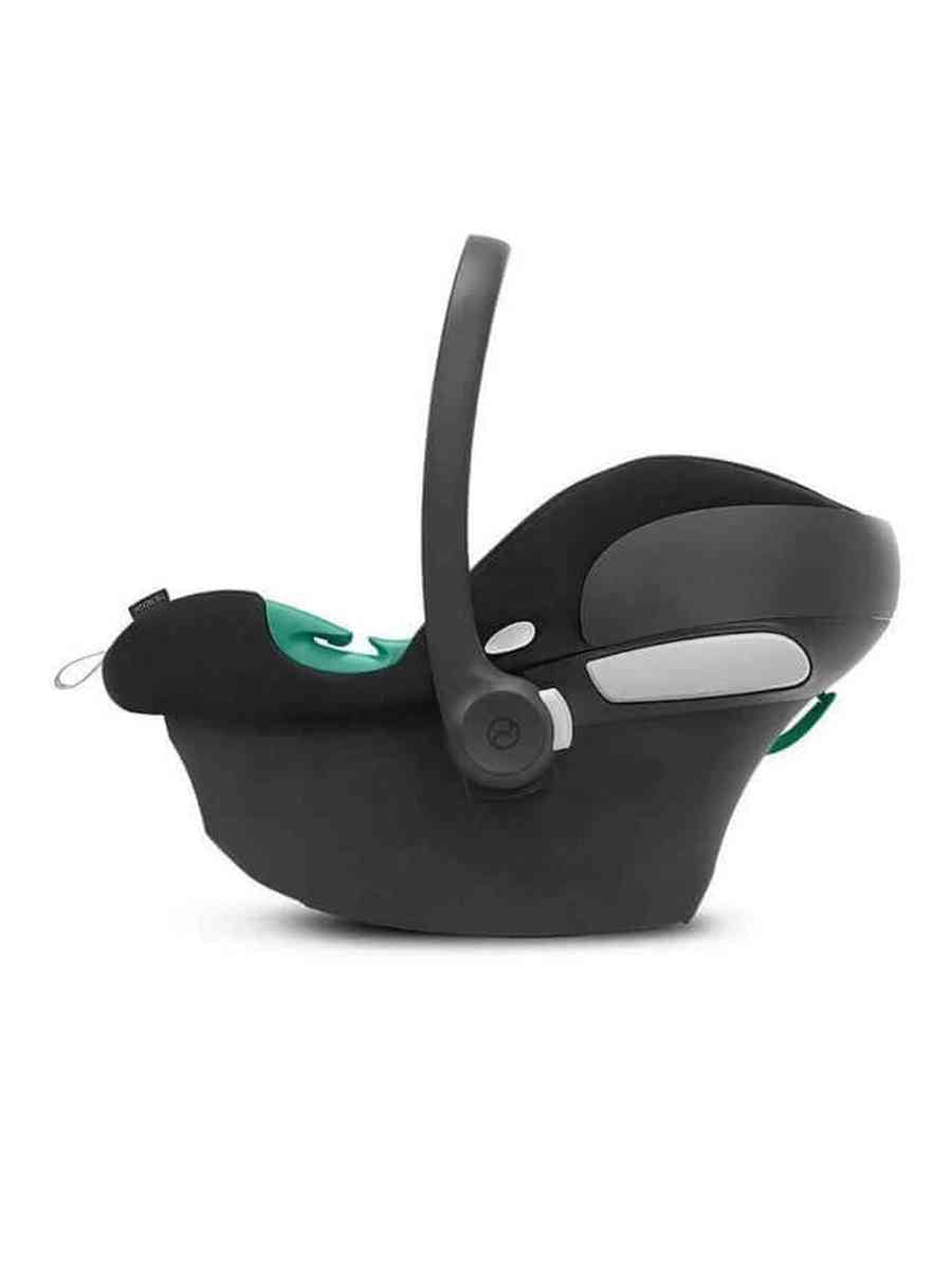 CYBEX Aton B2 i-Size Car Seat Carrier + ISOFIX Base One Volcano Black-Black Cybex Mama's Joy