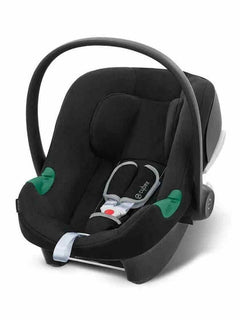 CYBEX Aton B2 i-Size Car Seat Carrier + ISOFIX Base One Volcano Black-Black Cybex Mama's Joy