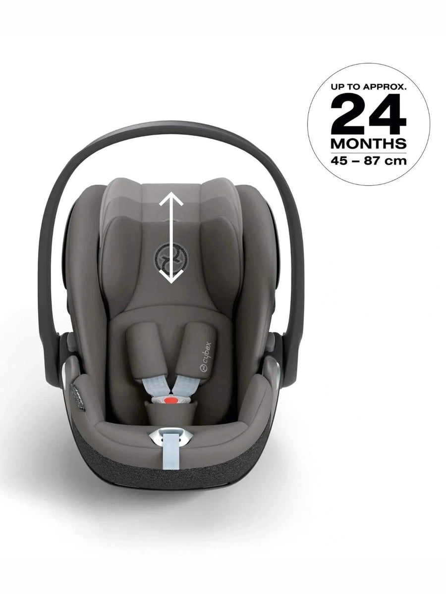 CYBEX Cloud T i-Size Rotating Baby Car Seat – Mirage Grey Cybex Mama's Joy