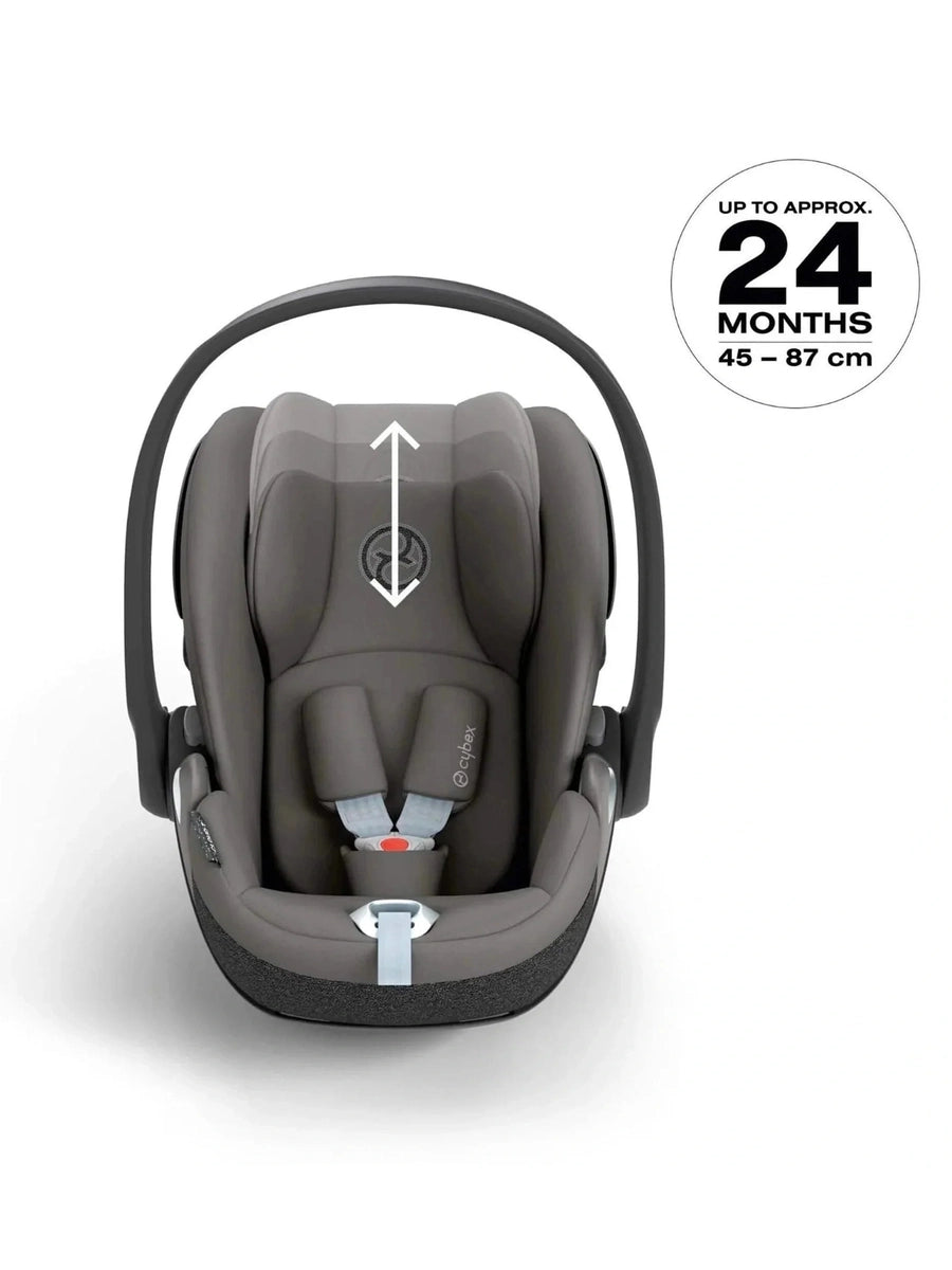 CYBEX Cloud T i-Size Rotating Baby Car Seat – Mirage Grey Cybex Mama's Joy