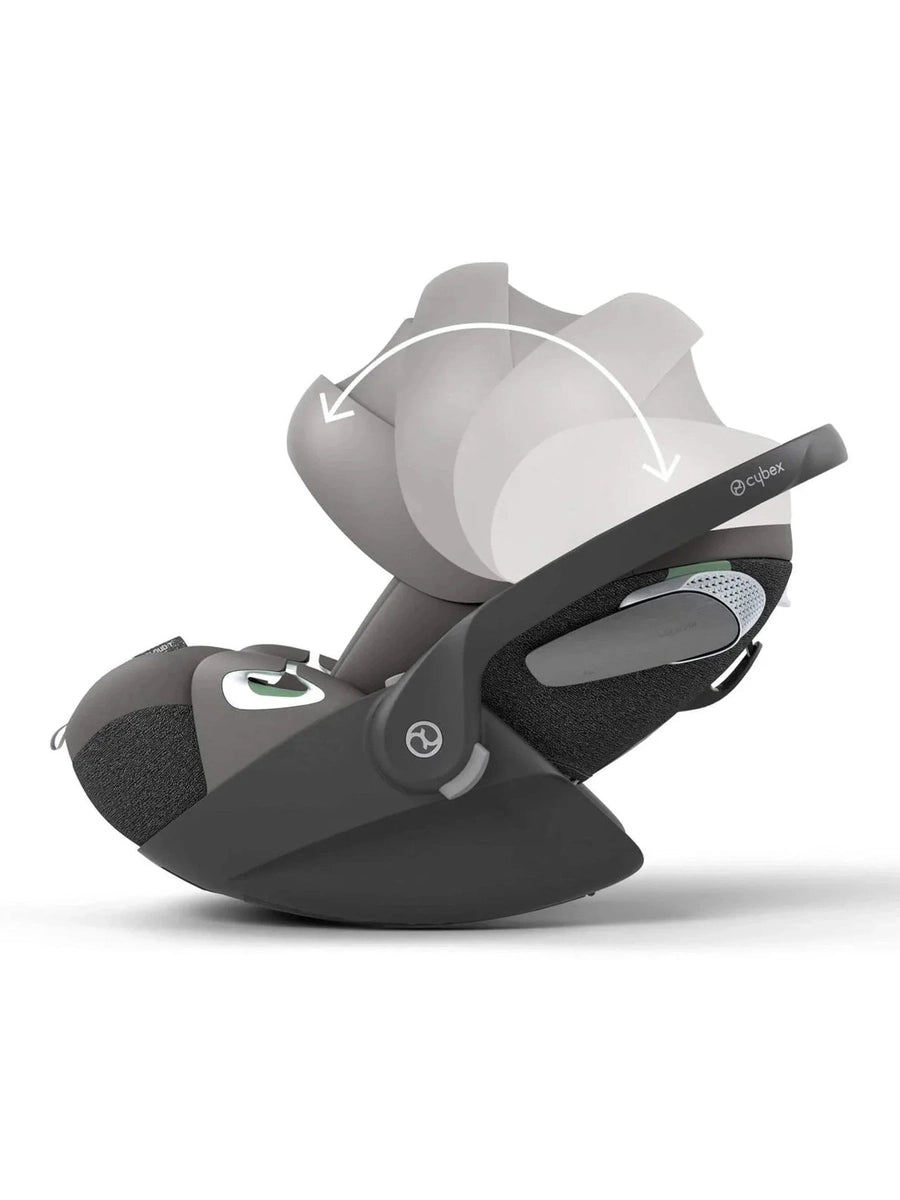 CYBEX Cloud T i-Size Rotating Baby Car Seat – Mirage Grey Cybex Mama's Joy