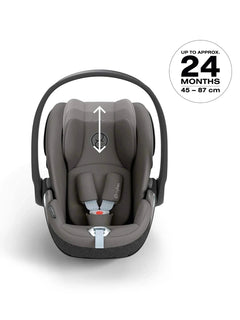 CYBEX Cloud T i-Size Rotating Baby Car Seat – Mirage Grey Cybex Mama's Joy