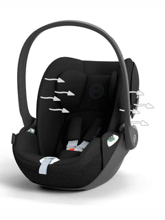 CYBEX Cloud T i-Size Rotating Baby Car Seat - Sepia Black Cybex Mama's Joy