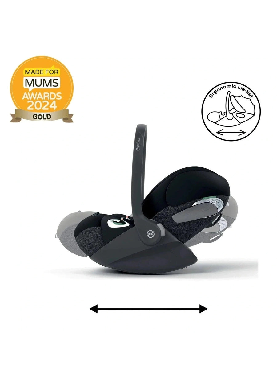 CYBEX Cloud T i-Size Rotating Baby Car Seat - Sepia Black Cybex Mama's Joy