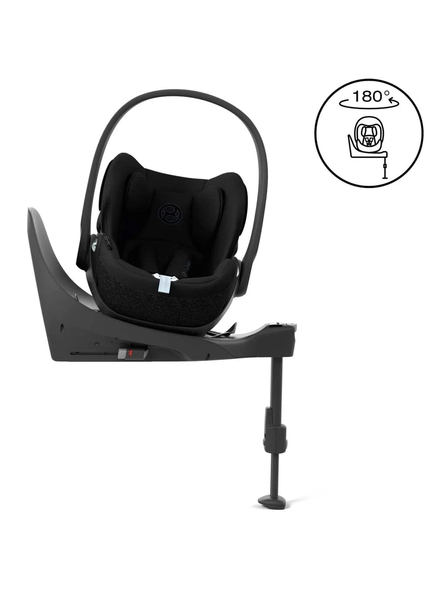 CYBEX Cloud T i-Size Rotating Baby Car Seat - Sepia Black Cybex Mama's Joy