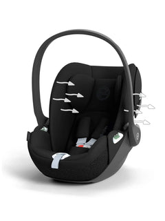 CYBEX Cloud T i-Size Rotating Baby Car Seat - Sepia Black Cybex Mama's Joy
