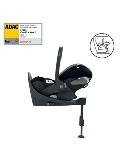 CYBEX Cloud T i-Size Rotating Baby Car Seat - Sepia Black Cybex Mama's Joy