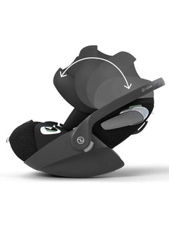 CYBEX Cloud T i-Size Rotating Baby Car Seat - Sepia Black Cybex Mama's Joy