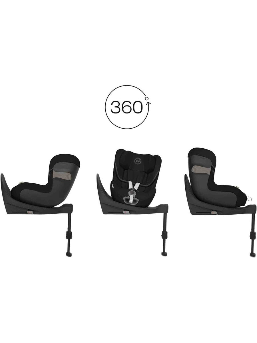 CYBEX Gold Sirona S2 i-Size car seat ISOFIX Deep Black Cybex Mama's Joy