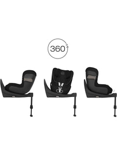 CYBEX Gold Sirona S2 i-Size car seat ISOFIX Deep Black Cybex Mama's Joy