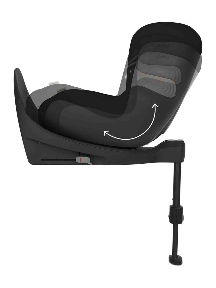 CYBEX Gold Sirona S2 i-Size car seat ISOFIX Deep Black Cybex Mama's Joy