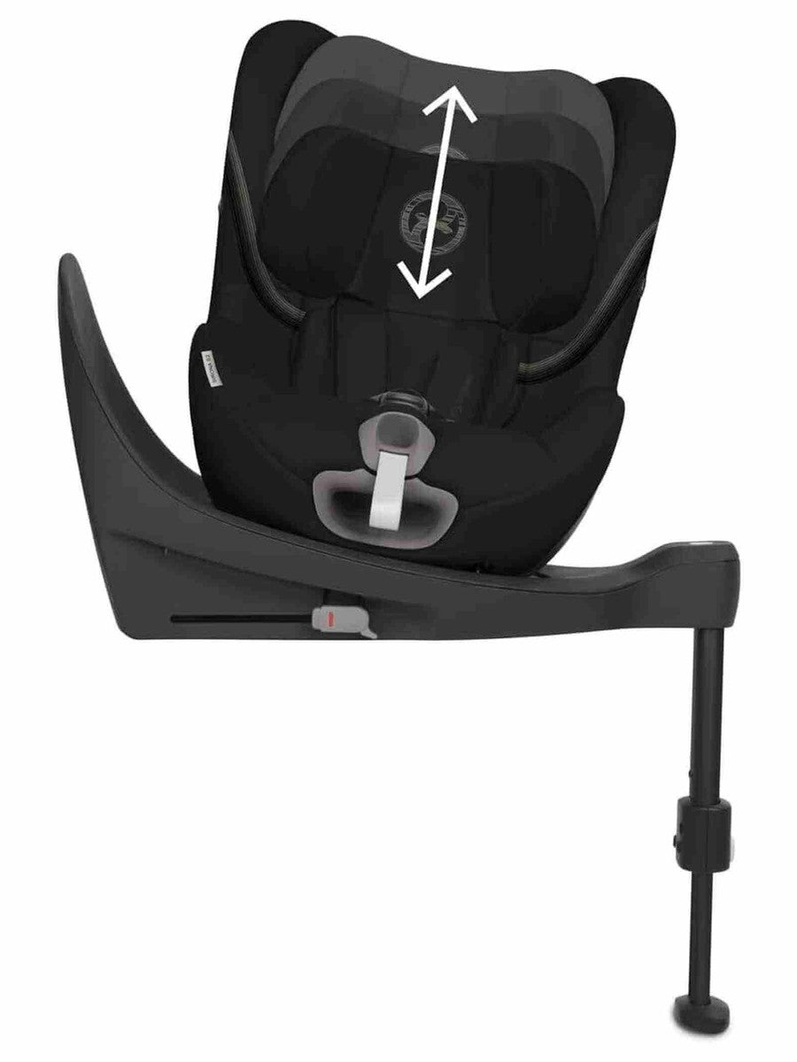 CYBEX Gold Sirona S2 i-Size car seat ISOFIX Deep Black Cybex Mama's Joy