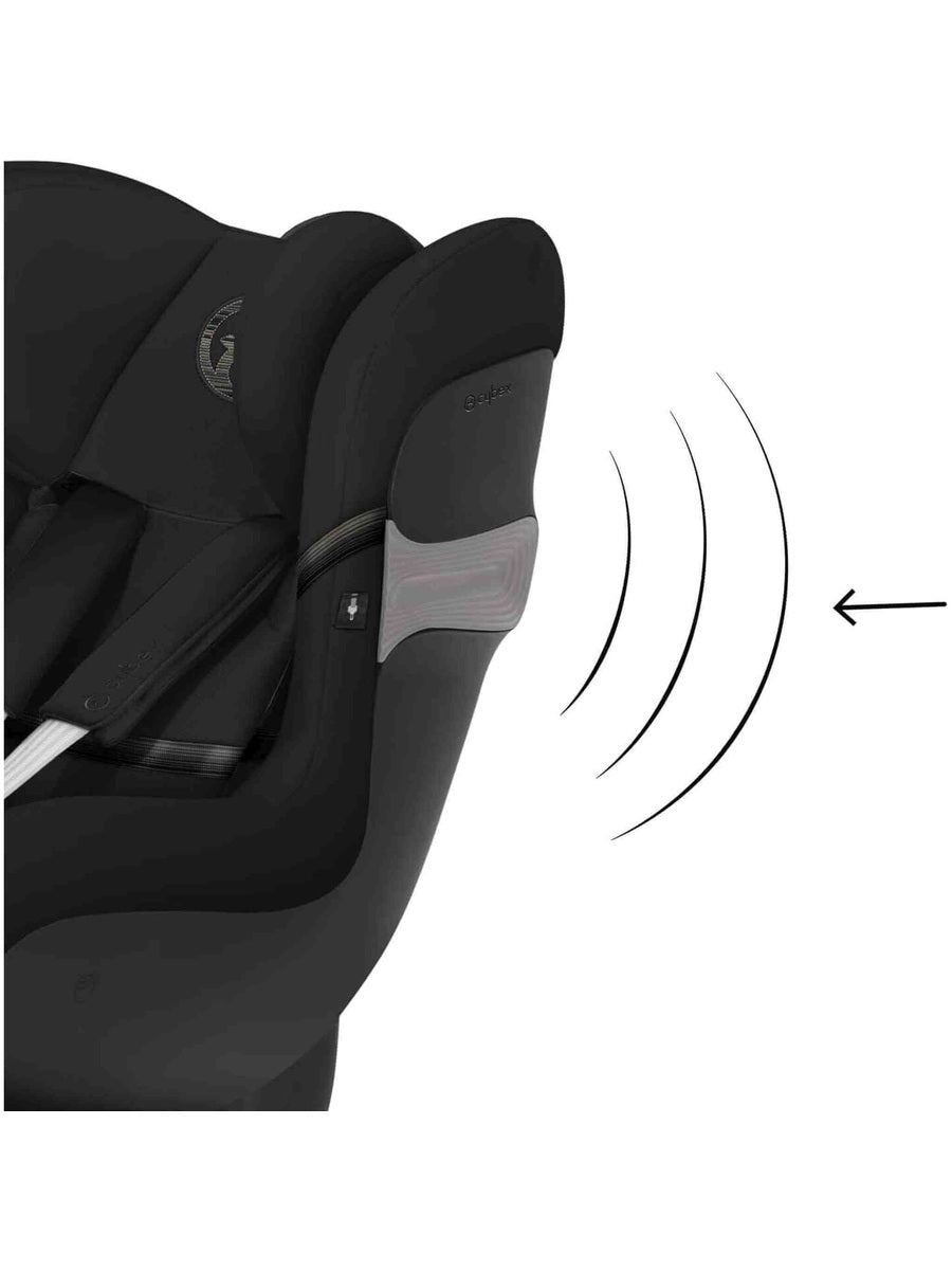 CYBEX Gold Sirona S2 i-Size car seat ISOFIX Deep Black Cybex Mama's Joy