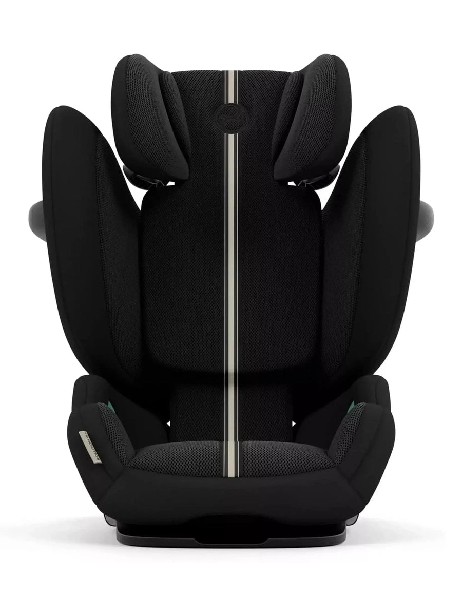 CYBEX Gold Solution G i-Fix Plus Child Car Seat, ISOFIX, i-Size, Moon Black Cybex Mama's Joy