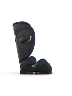 CYBEX Gold Solution G i-Fix Plus Child Car Seat, ISOFIX, i-Size, Ocean Blue-Navy Blue Cybex Mama's Joy