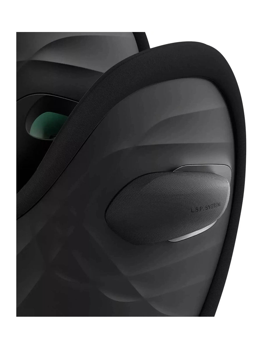 CYBEX Gold Solution G i-Fix Plus Child Car Seat, ISOFIX, i-Size, Moon Black Cybex Mama's Joy