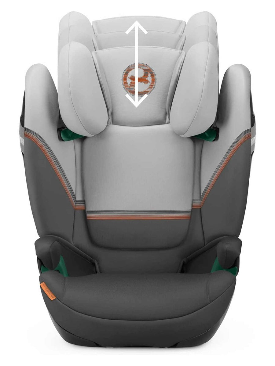 CYBEX Gold Solution S2 i-Fix Car Seat ISOFIX i-Size - Lava Grey/Mid Grey Cybex Mama's Joy