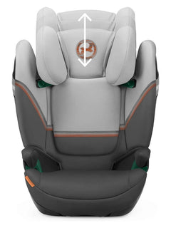 CYBEX Gold Solution S2 i-Fix Car Seat ISOFIX i-Size - Lava Grey/Mid Grey Cybex Mama's Joy