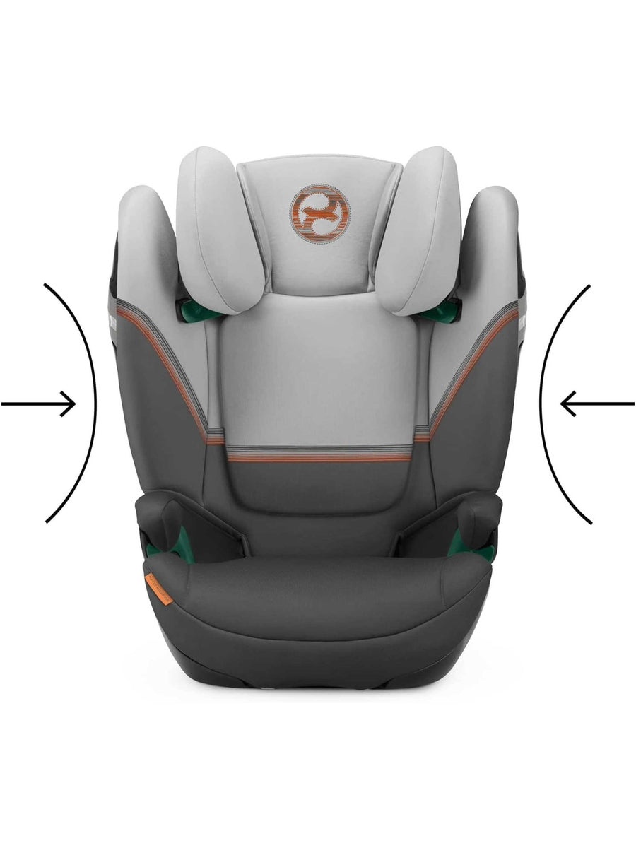 CYBEX Gold Solution S2 i-Fix Car Seat ISOFIX i-Size - Lava Grey/Mid Grey Cybex Mama's Joy