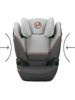 CYBEX Gold Solution S2 i-Fix Car Seat ISOFIX i-Size - Lava Grey/Mid Grey Cybex Mama's Joy