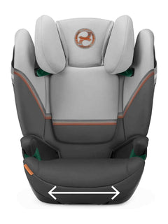CYBEX Gold Solution S2 i-Fix Car Seat ISOFIX i-Size - Lava Grey/Mid Grey Cybex Mama's Joy