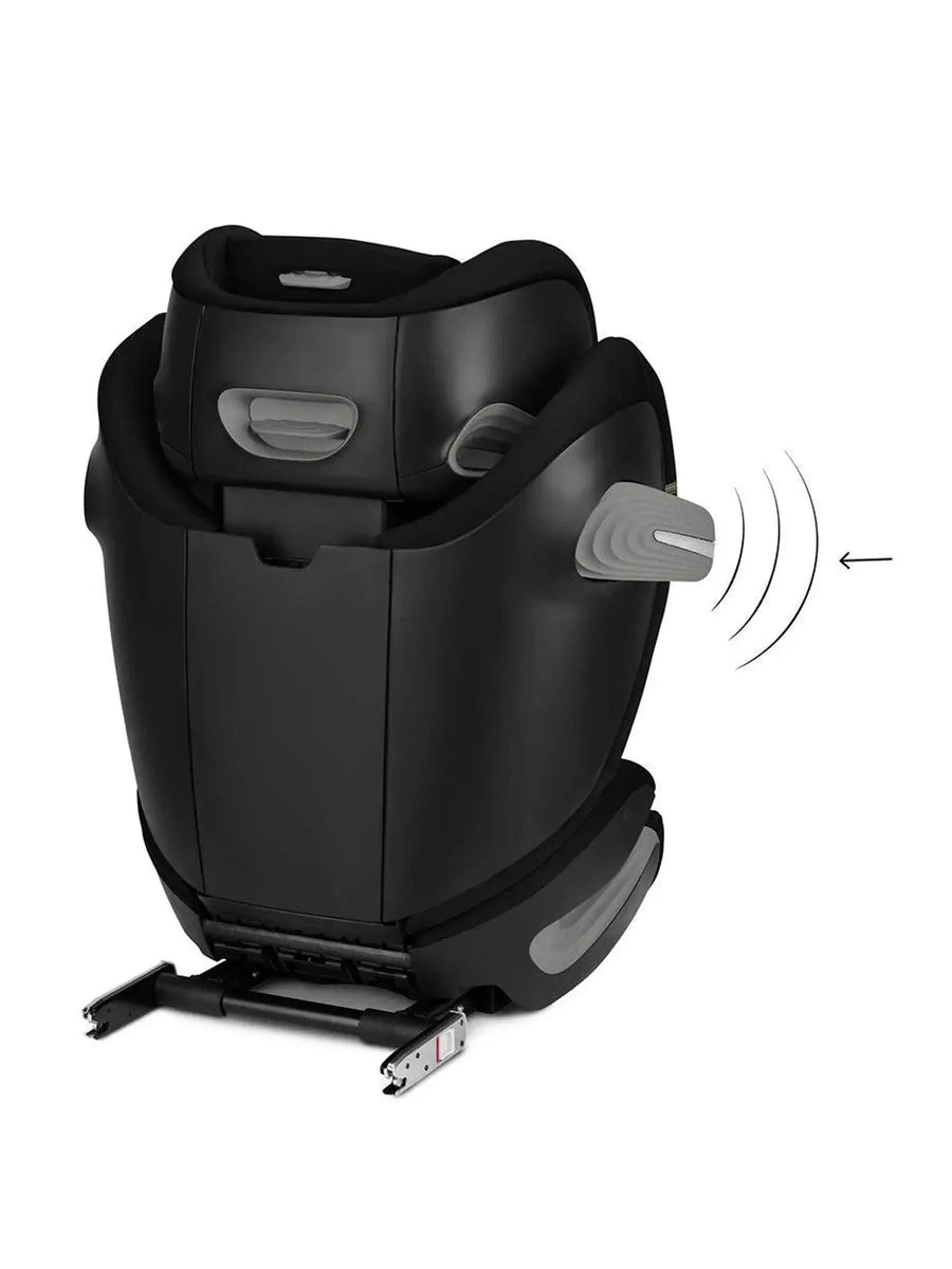 CYBEX Gold Solution S2 i-Fix ISOFIX i-Size Car Seat Moon Black 3 to 12 yrs Cybex Mama's Joy
