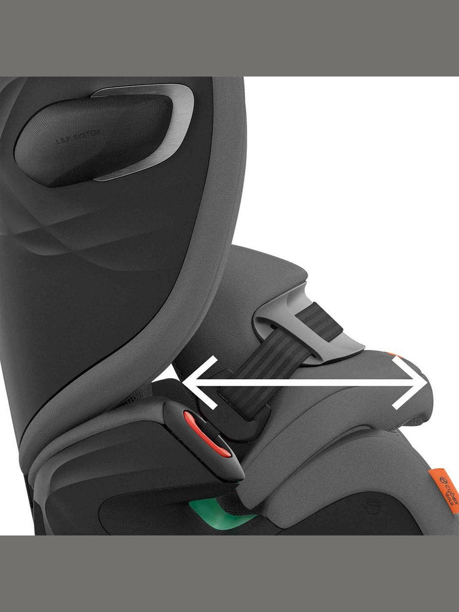 CYBEX Pallas G i-Size Plus Car Seat Lava Grey-Mid Grey Cybex Mama's Joy