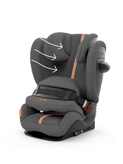 CYBEX Pallas G i-Size Plus Car Seat Lava Grey-Mid Grey Cybex Mama's Joy
