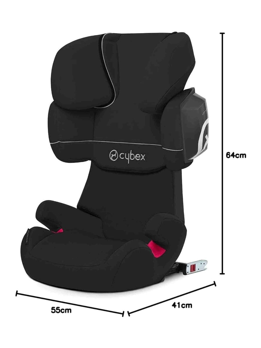 CYBEX SOLUTION X2 Fix Car Seat Isofix Pure Black Cybex Mama's Joy