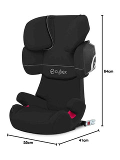 CYBEX SOLUTION X2 Fix Car Seat Isofix Pure Black Cybex Mama's Joy