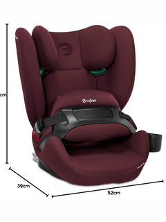 CYBEX Silver Pallas B2 i-Size ISOFIX Car Seat Rumba Red-Dark Red Cybex Mama's Joy