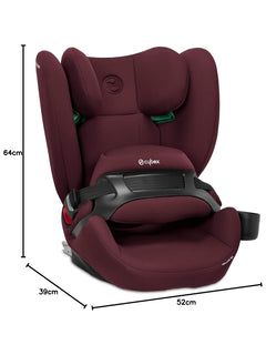 CYBEX Silver Pallas B2 i-Size ISOFIX Car Seat Rumba Red-Dark Red Cybex Mama's Joy