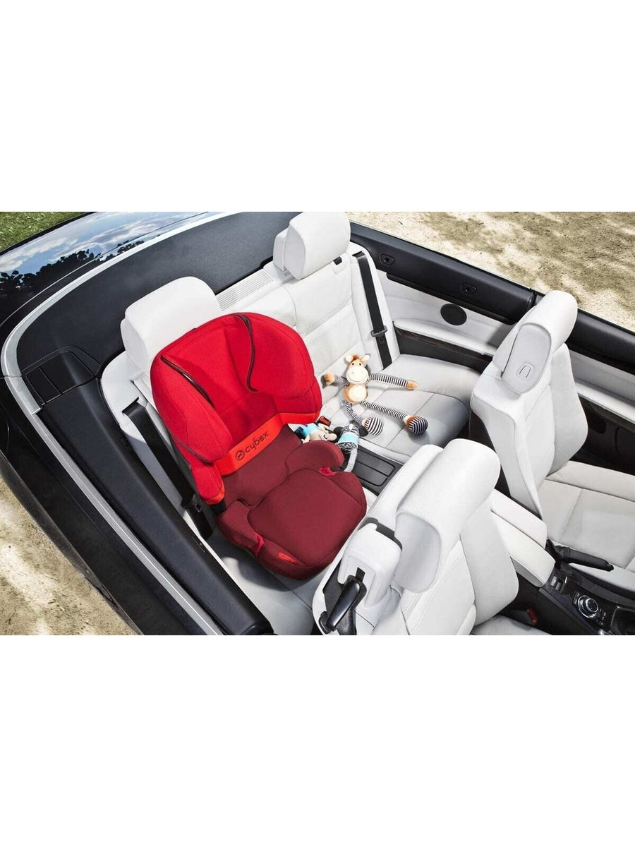CYBEX Silver Solution X-Fix ISOFIX Child Car Seat for Gr. 2/3 - Pure Black/Black Cybex Mama's Joy