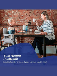 Chicco Bento Booster Seat with Removable Tray – Compact Travel Booster 6m–3y Vanilla Chicco Mama's Joy