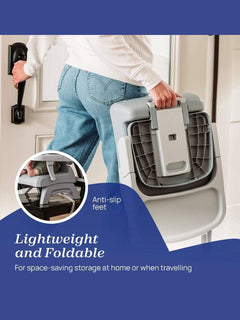 Chicco Bento Booster Seat with Removable Tray – Compact Travel Booster 6m–3y Vanilla Chicco Mama's Joy