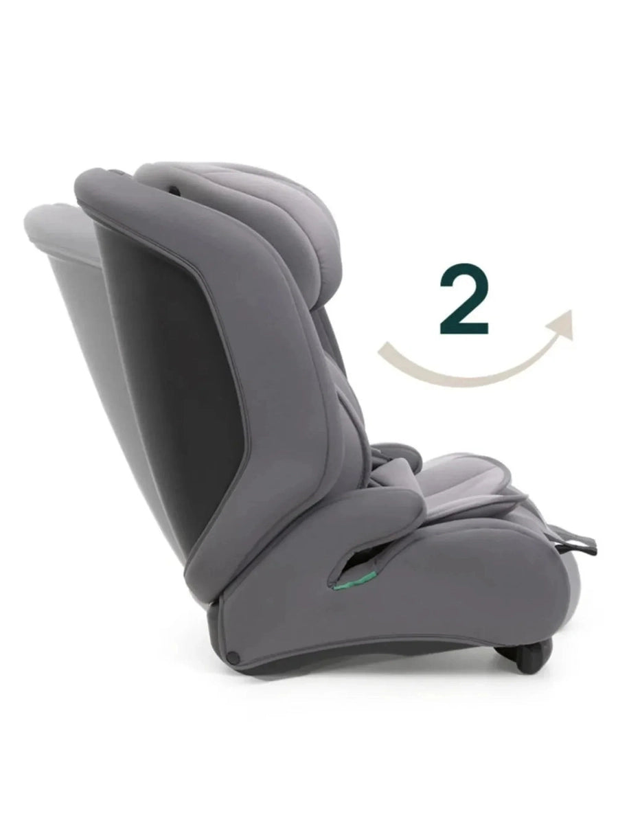 Chicco Gro-Up i-Size Car Seat 76–150cm – Lightweight Belt-Fit Seat 15m–12y Stone