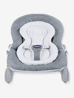 Chicco Hoopla Baby Bouncer – Grey | Adjustable Recline, Toy Bar, Folds Flat | Birth to 18kg Chicco Mama's Joy