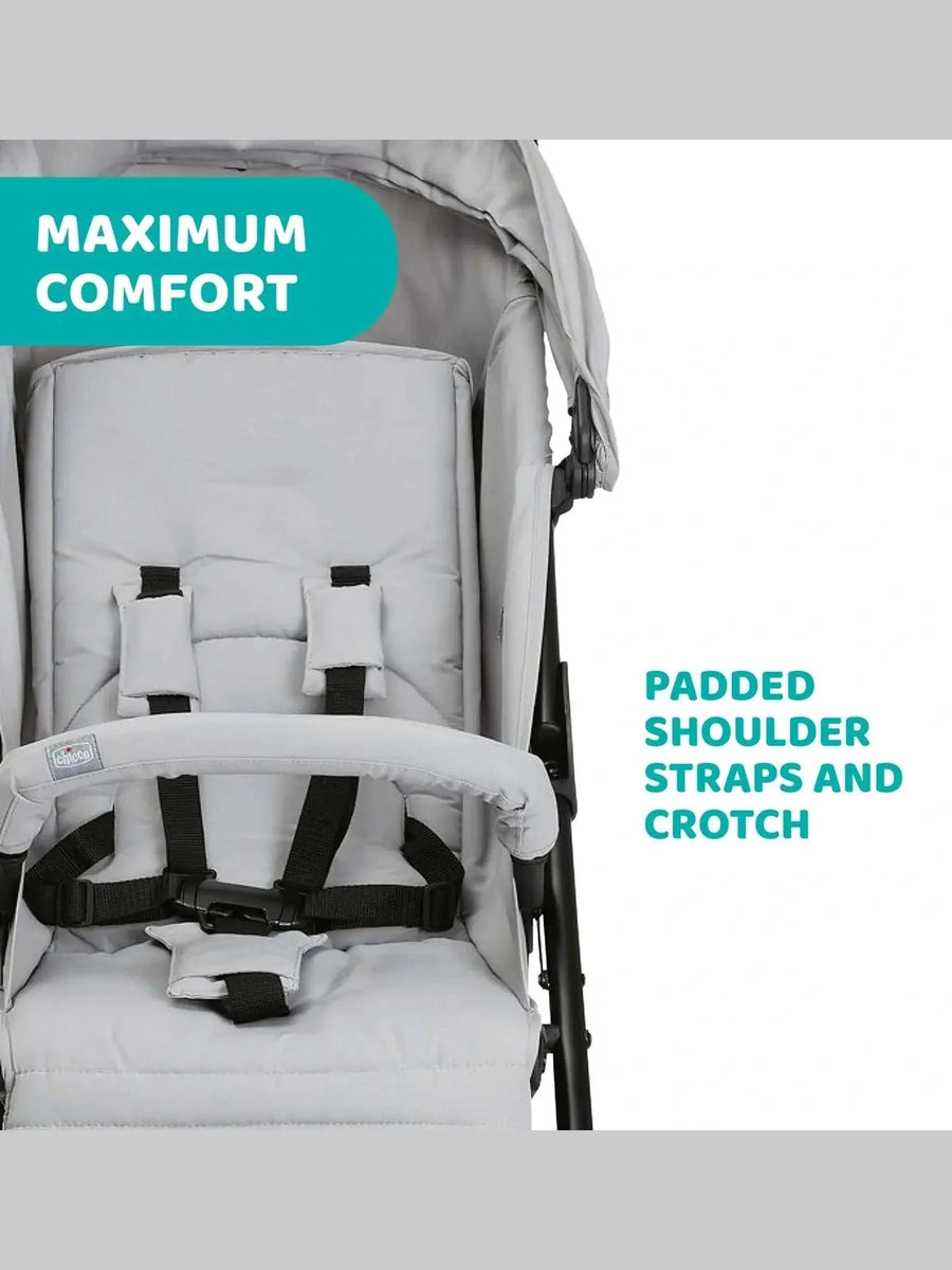Chicco Liteway 4 Complete Stroller - Grey Chicco Mama's Joy