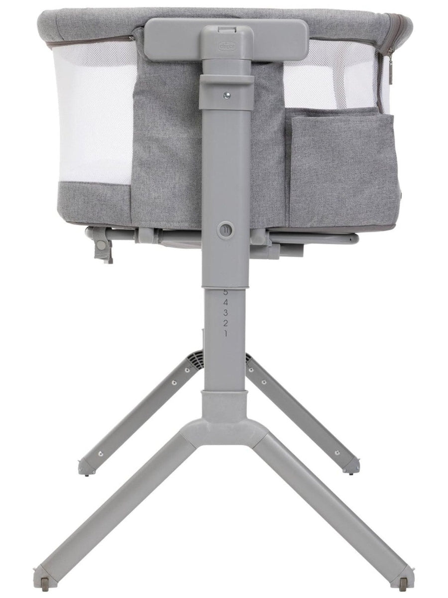 Chicco Next2Me Armonia Bedside Crib – Steel 0–6 Months Chicco Mama's Joy