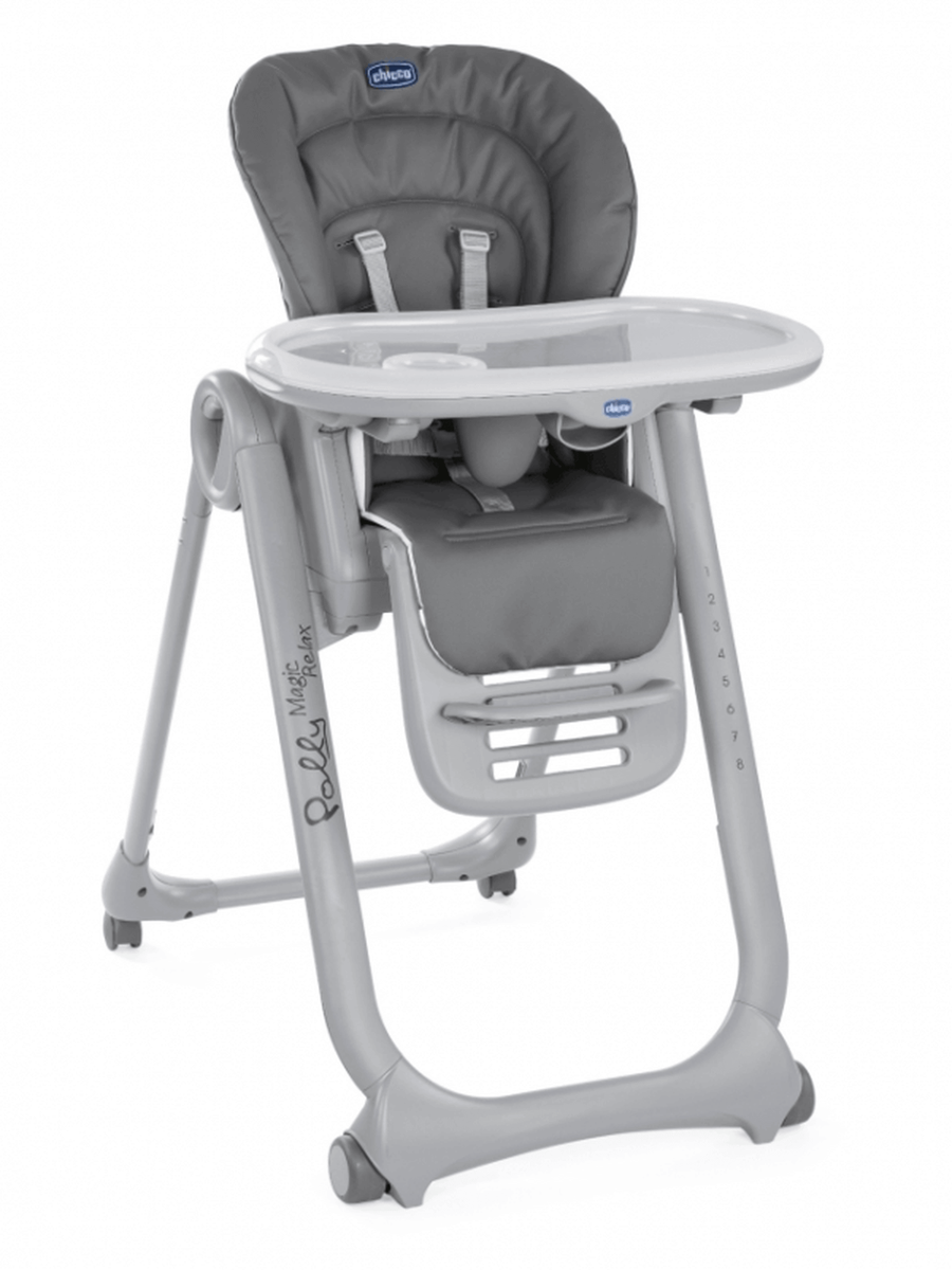 Chicco Polly Magic Highchair – Birth to 3 Years | Adjustable Height, Removable Tray, Toy Bar Chicco Mama's Joy