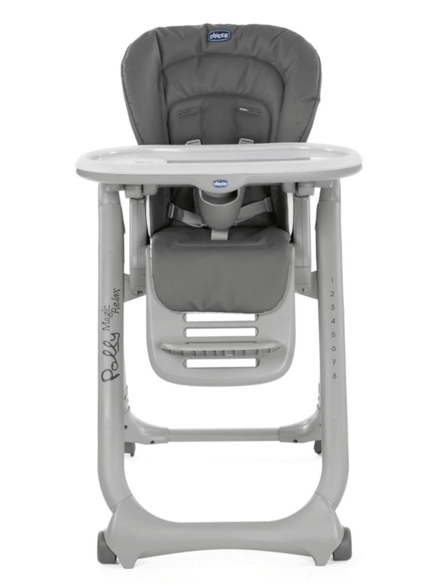 Chicco Polly Magic Highchair – Birth to 3 Years | Adjustable Height, Removable Tray, Toy Bar Chicco Mama's Joy