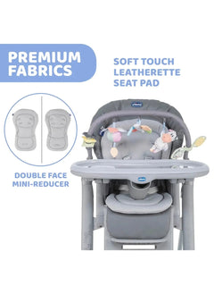 Chicco Polly Magic Highchair – Birth to 3 Years | Adjustable Height, Removable Tray, Toy Bar Chicco Mama's Joy