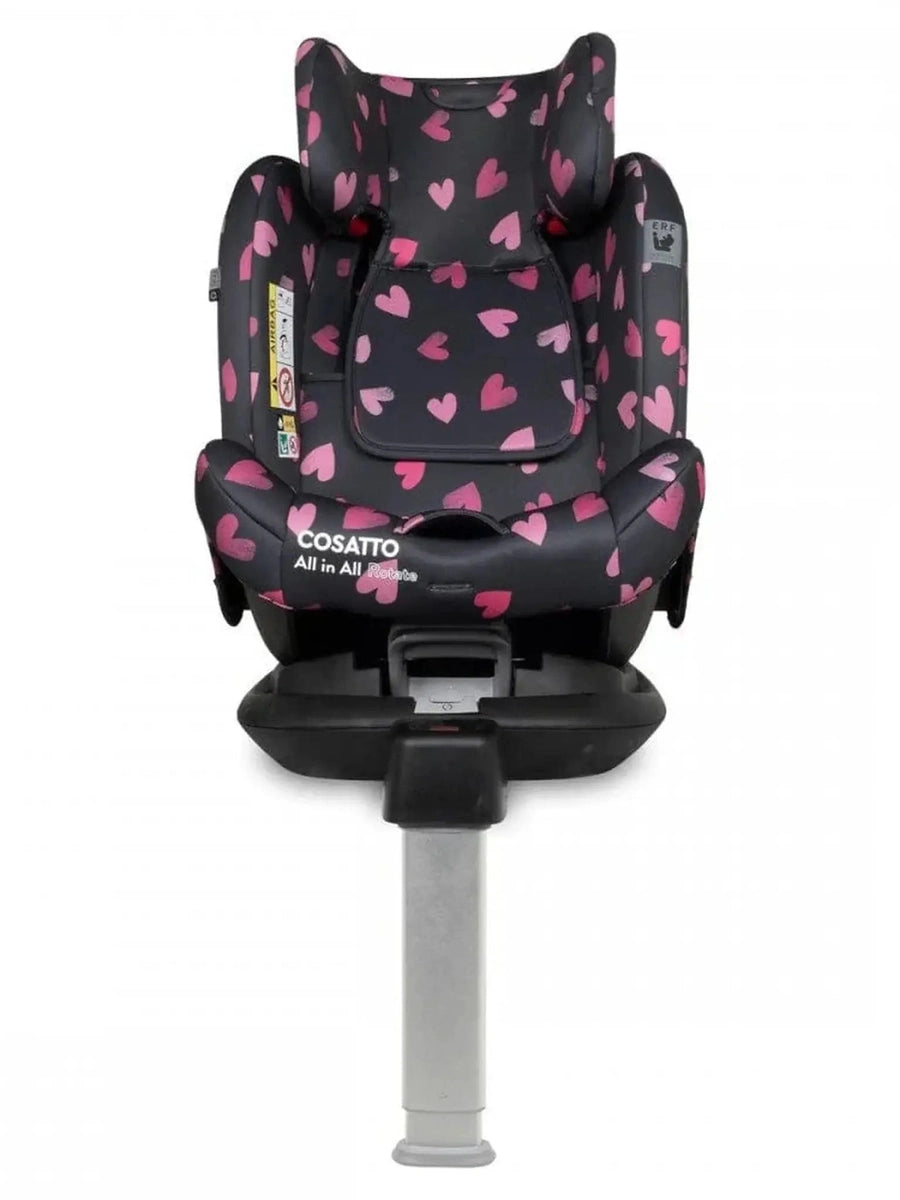 Cosatto All in All 360 Rotate Car Seat – Birth to 12 Years | 360° Rotation, ISOFIX Charcoal Lighthearted Cosatto Mama's Joy