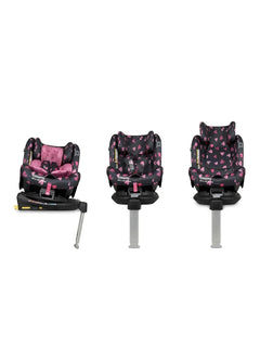 Cosatto All in All 360 Rotate Car Seat – Birth to 12 Years | 360° Rotation, ISOFIX Charcoal Lighthearted Cosatto Mama's Joy