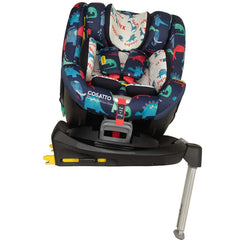 Cosatto Come & Go i-Size 360 Rotate Comfort Car Seat D is for Dino 5PP ISOFIX Cosatto Mama's Joy