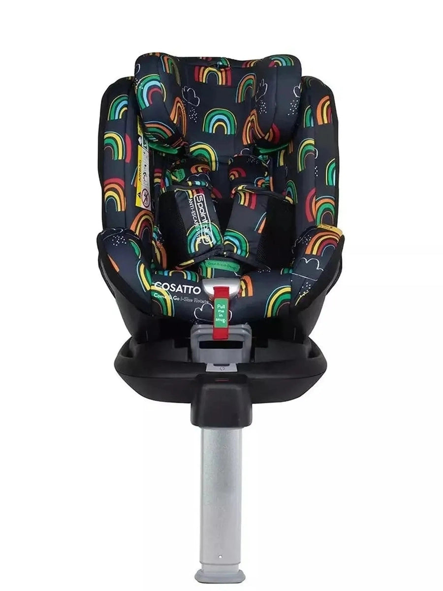 Cosatto Come & Go i-Size 360 Rotate Comfort Car Seat Rainbow 5PP ISOFIX Cosatto Mama's Joy
