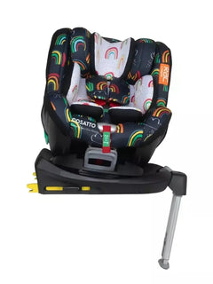 Cosatto Come & Go i-Size 360 Rotate Comfort Car Seat Rainbow 5PP ISOFIX Cosatto Mama's Joy